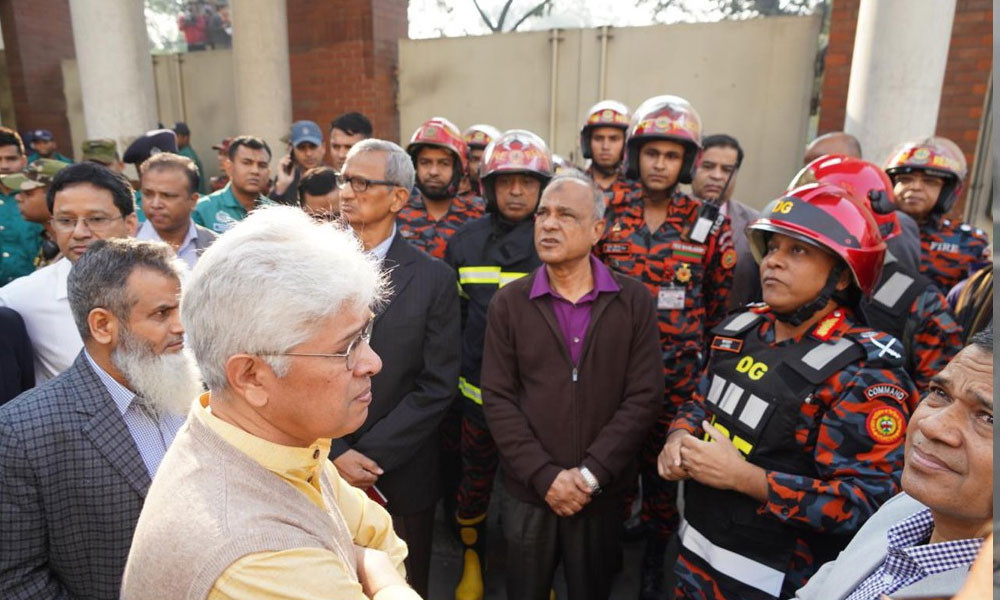 সচিবালয়ে আগুনের ঘটনায় উচ্চপর্যায়ের তদন্ত কমিটি হবে