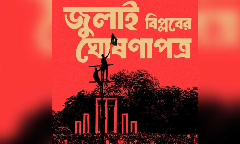 জুলাই বিপ্লবের ঘোষণা কেন, কী কী থাকতে পারে এতে