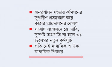 শিক্ষা প্রশাসনে অস্থিরতা