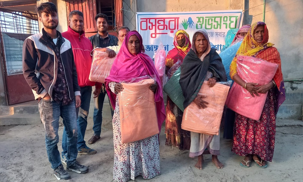 ভাঙ্গুড়ায় শুভসংঘের কম্বলে ৩১ পরিবারে উষ্ণতার হাসি