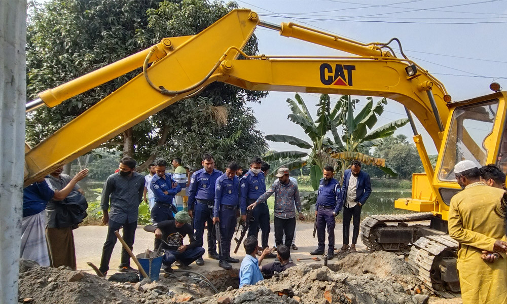 সোনারগাঁয়ে দুই চুনা কারখানার অবৈধ গ্যাস সংযোগ বিচ্ছিন্ন, জরিমানা