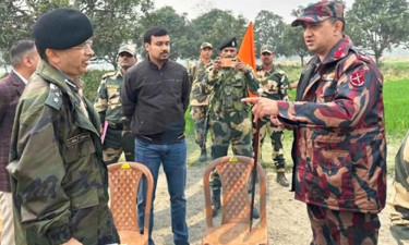 বাংলাদেশ সীমান্তে বেড়া নির্মাণ বন্ধের সিদ্ধান্ত বিএসএফের