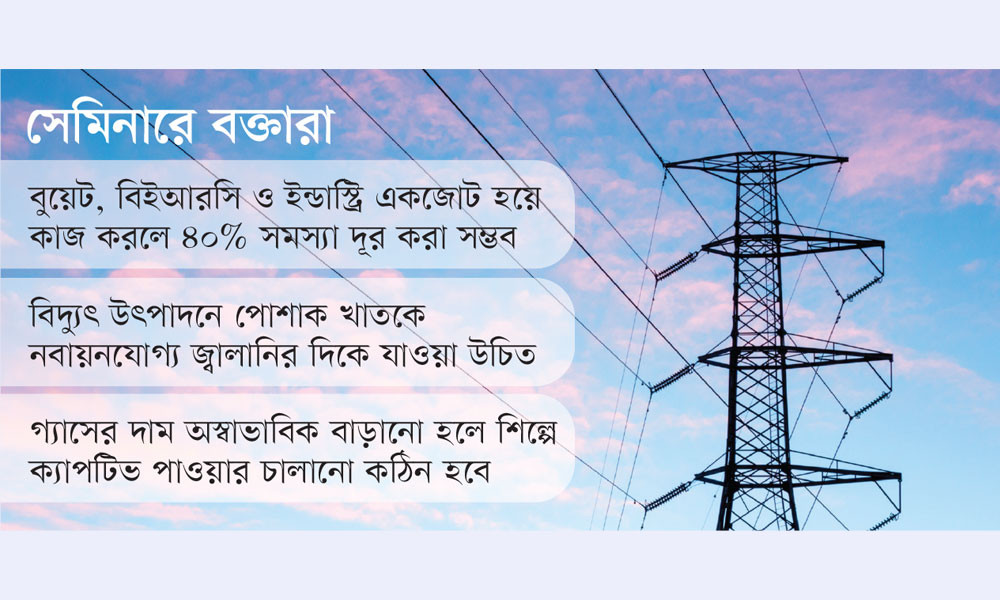 নিরবচ্ছিন্ন বিদ্যুৎ না পাওয়ায় শিল্পে ক্যাপটিভ-নির্ভরতা