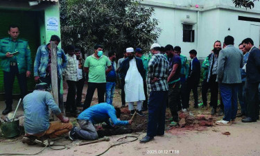 ৪৫০ অবৈধ গ্যাস সংযোগ বিচ্ছিন্ন, ৫০০ মিটার পাইপ অপসারণ