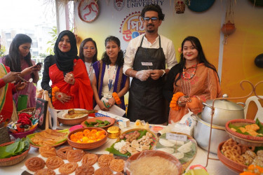 প্রেসিডেন্সি ইউনিভার্সিটিতে দুই দিনব্যাপী পিঠা উৎসব