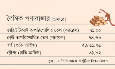 বৈশ্বিক পণ্যবাজার (ডলারে)