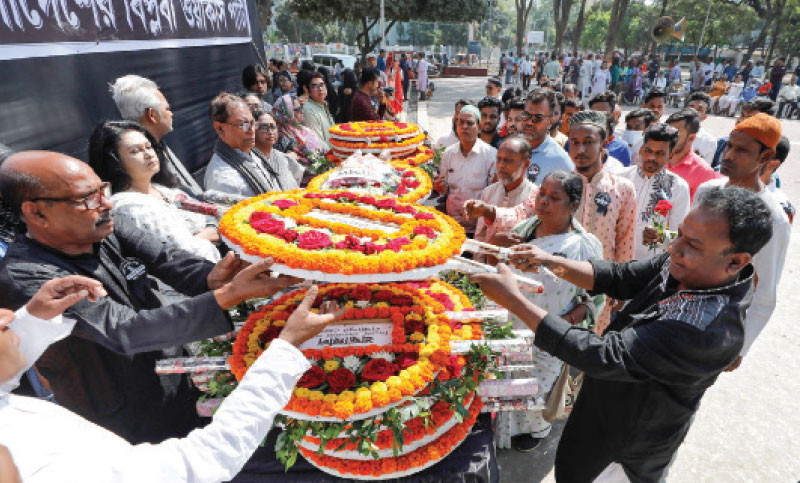 সাংস্কৃতিক ব্যক্তিত্ব এ্যাপোলো জামালীকে শ্রদ্ধা নিবেদন
