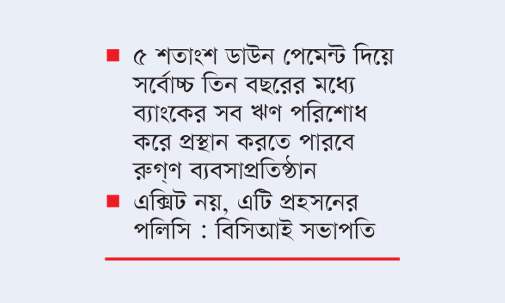 রুগ্ণ প্রতিষ্ঠানের এক্সিট পলিসি দিল বাংলাদেশ ব্যাংক