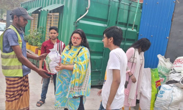 সুবিধা-বঞ্চিতদের ঈদ উপহার দিল বসুন্ধরা নেইবারহুড