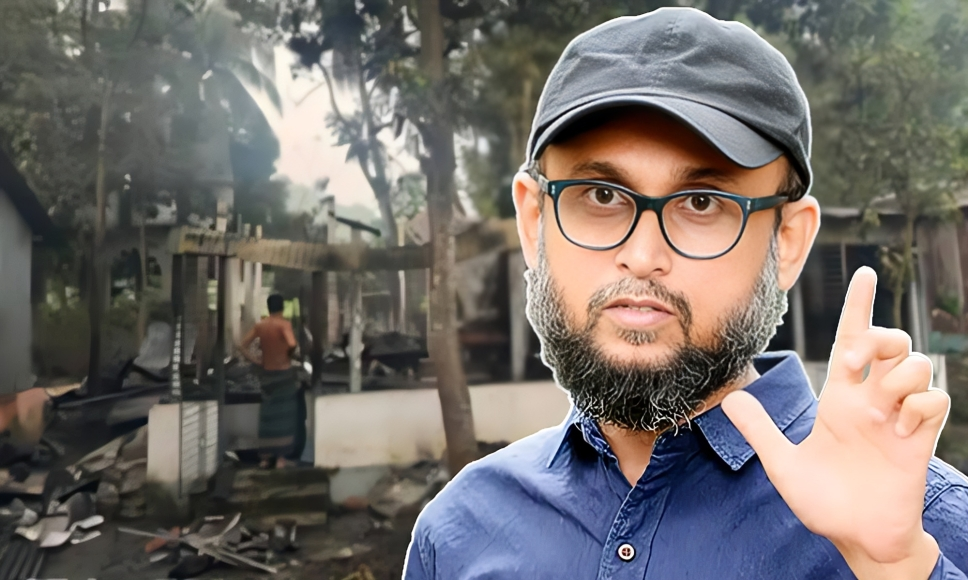‘আইনের আওতায় আনা হবে’, চিত্রশিল্পীর বাড়িতে আগুনের ঘটনায় ফারুকী