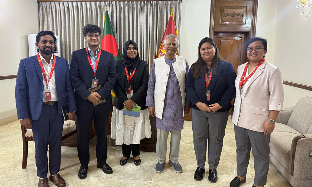 ইতিহাসের সেরা নির্বাচন হবে : এএনএফআরইএল’কে প্রধান উপদেষ্টা