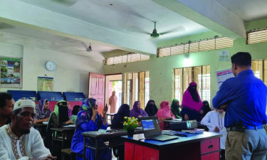 কেরানীগঞ্জের রোহিতপুরে আইওএম’র সচেতনতামূলক সভা অনুষ্ঠিত