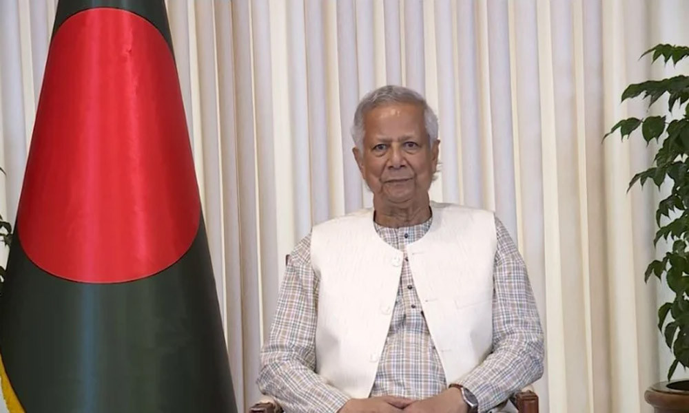 ‘থ্রি জিরো’ ভিশনের ওপর জোর দিতে বিশ্ববাসীকে প্রধান উপদেষ্টার আহ্বান