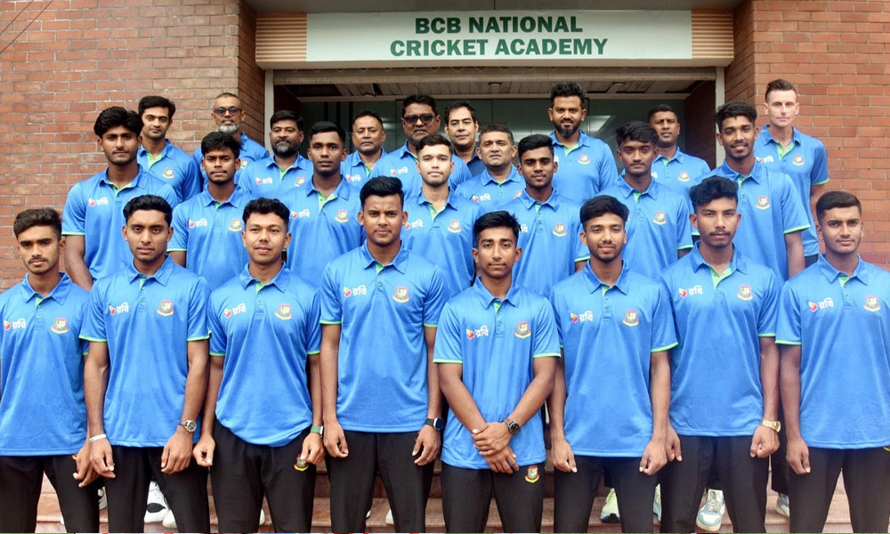শ্রীলঙ্কায় গেল বাংলাদেশ অনূর্ধ্ব-১৯ দল