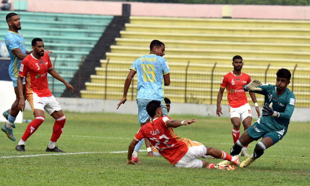 আলোকস্বল্পতায় বসুন্ধরা-আবাহনীর ফেডারেশন কাপ ফাইনাল স্থগিত