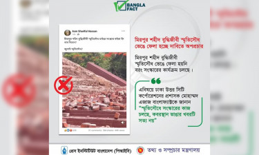 বুদ্ধিজীবী স্মৃতিসৌধের সংস্কারকাজকে ভাঙচুর বলে প্রচার