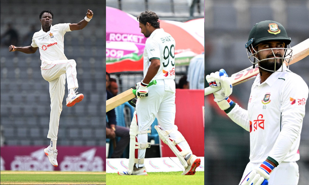 মুজারাবানির দাপট : চতুর্থ দিনের শুরুতেই বিপর্যয়ে বাংলাদেশ