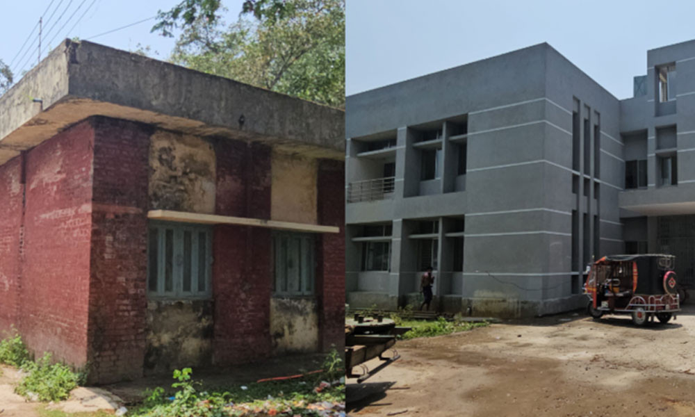 পড়ে আছে নতুন ভবন, পরিত্যক্ত ভবনে চলছে কার্যক্রম