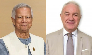 প্রধান উপদেষ্টার সঙ্গে উরুগুয়ের পররাষ্ট্রমন্ত্রীর সাক্ষাৎ
