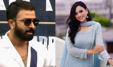 সাবিলাকে নিয়ে ‘তাণ্ডব’-এর শুটিংয়ে শাকিব খান