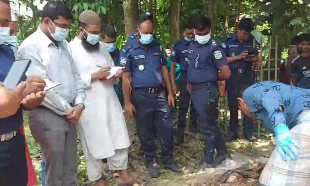 শেরপুরে ৯ মাস পর ছাত্র আন্দোলনে শহীদের লাশ উত্তোলন