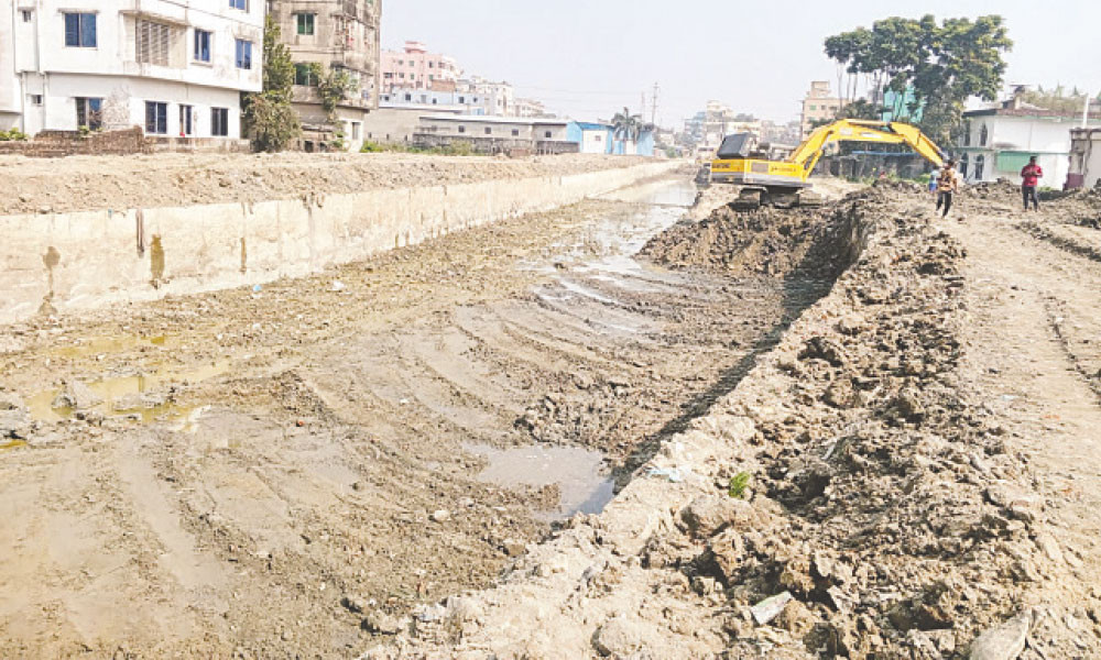 ৩ কিমি খাল খনন ১১ বছরেও শেষ হয়নি