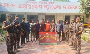 ঠাকুরগাঁও সীমান্তে ১০ বাংলাদেশিকে পুশইন করল বিএসএফ