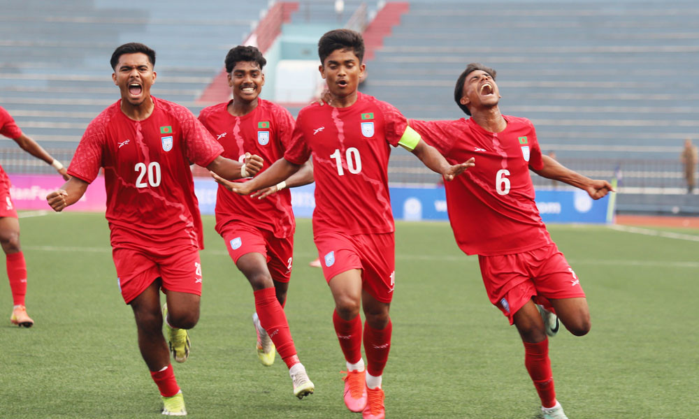 এগিয়ে গিয়েও জয় নিয়ে মাঠ ছাড়া হলো না বাংলাদেশের