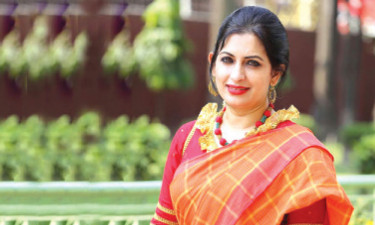 দি আর্ট ডোমে চিত্রশিল্পী বিপাশা হায়াত