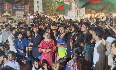 আওয়ামী লীগ নিষিদ্ধসহ তিন দাবিতে শাহবাগে গণজমায়েত আজ