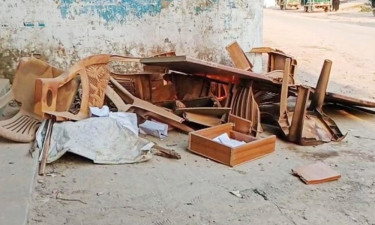 গাইবান্ধায় আ. লীগের কার্যালয়ে ভাঙচুর