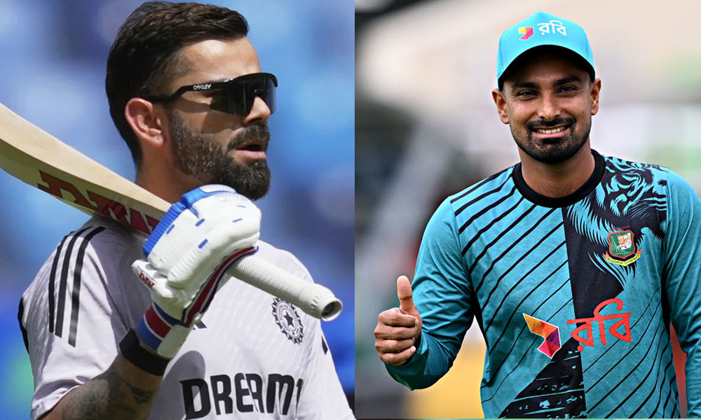 কোহলিকে মিস করবেন লিটন