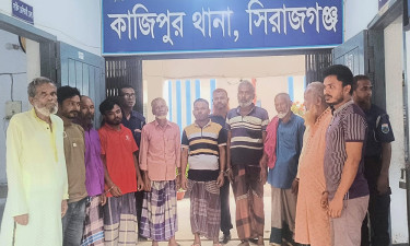 কাজিপুর দ্রুত বিচার আইনের ১১ আসামি গ্রেপ্তার
