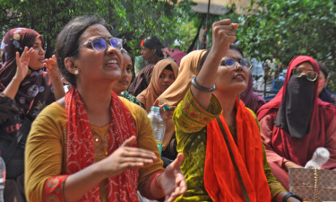 জগন্নাথ বিশ্ববিদ্যালয় শিক্ষার্থীদের গণঅনশন শুরু