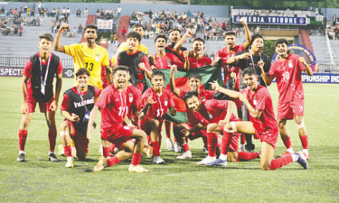 নেপালকে হারিয়ে ফাইনালে বাংলাদেশ