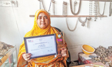 রপ্তানি হচ্ছে জায়েদার তৈরি গয়না