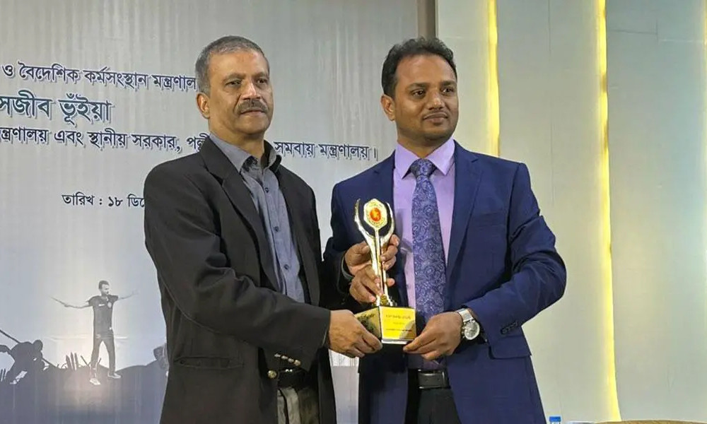 সিআইপি মনোনীত হলেন ওমানপ্রবাসী আমিনুর