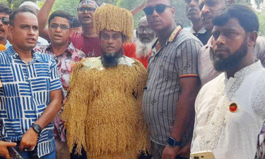 বিএনপির প্রতি ভালোবাসা থেকেই ধানের পোশাক