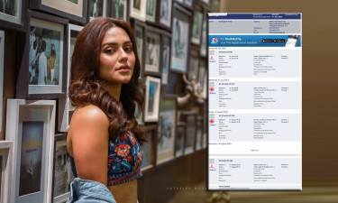 ৯ জুলাই থেকে ১৩ আগস্ট দেশে ছিলেন না নুসরাত ফারিয়া