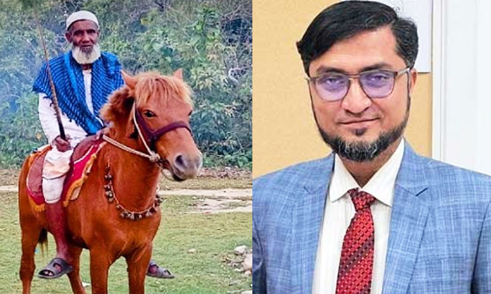 সেই মনু মিয়াকে লাল ঘোড়া উপহার দিতে চান চট্টগ্রামের প্রকৌশলী নাছির