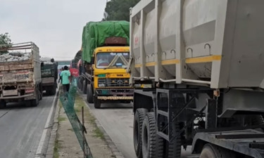 ভারতের নিষেধাজ্ঞার পর বাংলাবান্ধার চিত্র