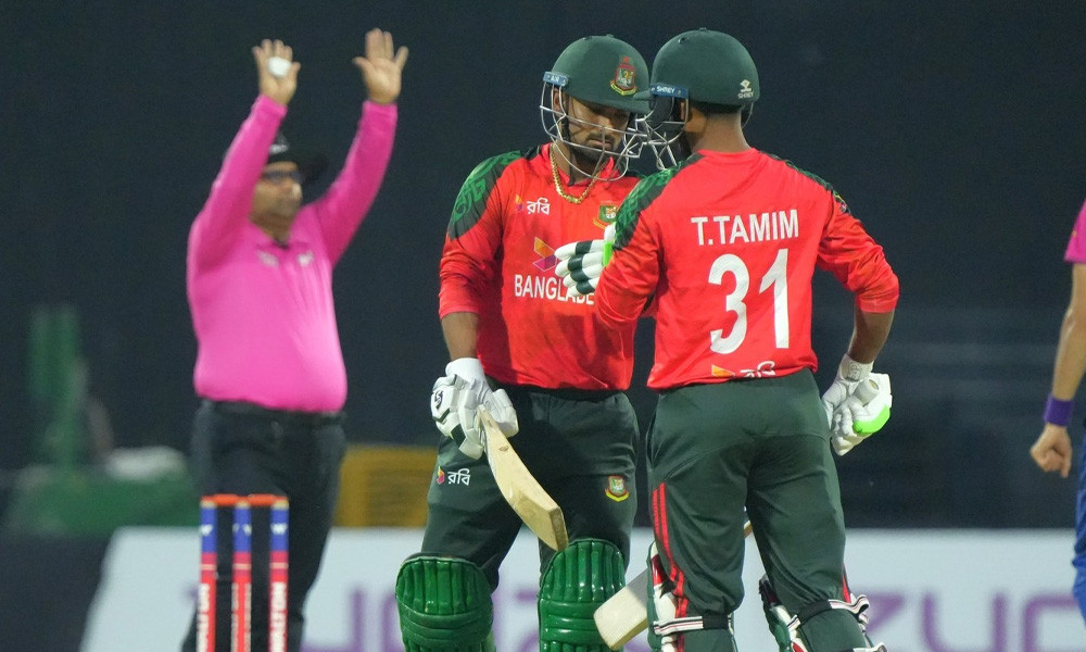 র্যাংকিংয়ে উন্নতি তানজিদ তামিম-লিটনদের