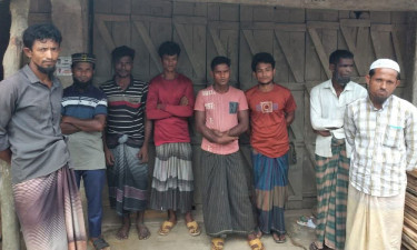 বান্দরবানে ৮ রোহিঙ্গা আটক