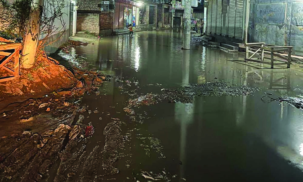 কেরানীগঞ্জের বোরহানিবাগ সড়কের বেহাল দশা, ১০ বছরেও হয়নি সংস্কার