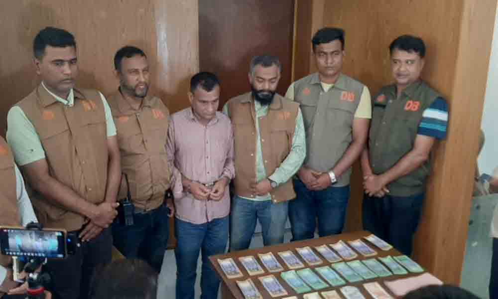 মৌলভীবাজার বিপুল দেশি-বিদেশি জাল টাকার নোটসহ আটক ১