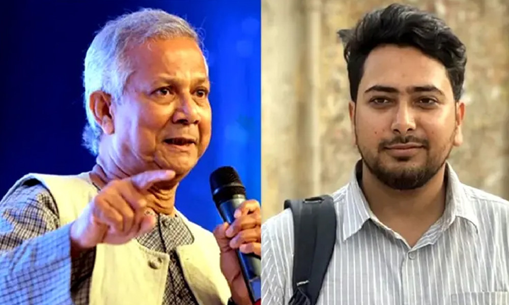 প্রধান উপদেষ্টার সঙ্গে নাহিদ ইসলামের সাক্ষাৎ, কী বিষয়ে আলোচনা?