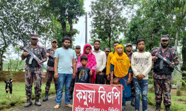 কুমিল্লা সীমান্তে নারী-শিশুসহ ১৩ জনকে পুশইন করল বিএসএফ