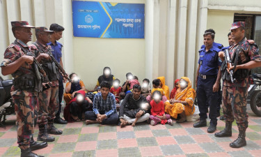 পঞ্চগড় সীমান্তে আরো ২১ জনকে ঠেলে দিল বিএসএফ