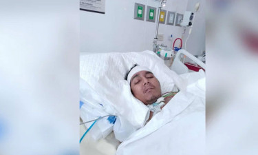নিজ এলাকায় জুলাই যোদ্ধা শহীদ হাসানের দাফন