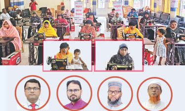 বসুন্ধরা গ্রুপের উদ্যোগ : উপকূলীয় দরিদ্র নারীদের প্রশিক্ষণ ও সেলাই মেশিন প্রদান
